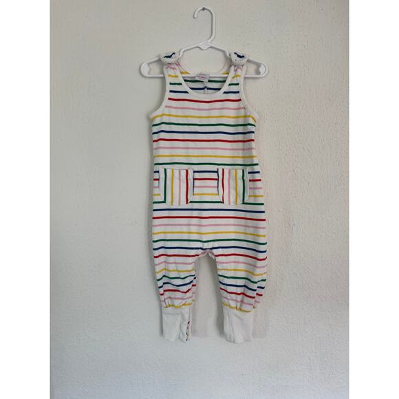 Hanna Andersson French Terry Pocket Overalls - Picture 1 of 4